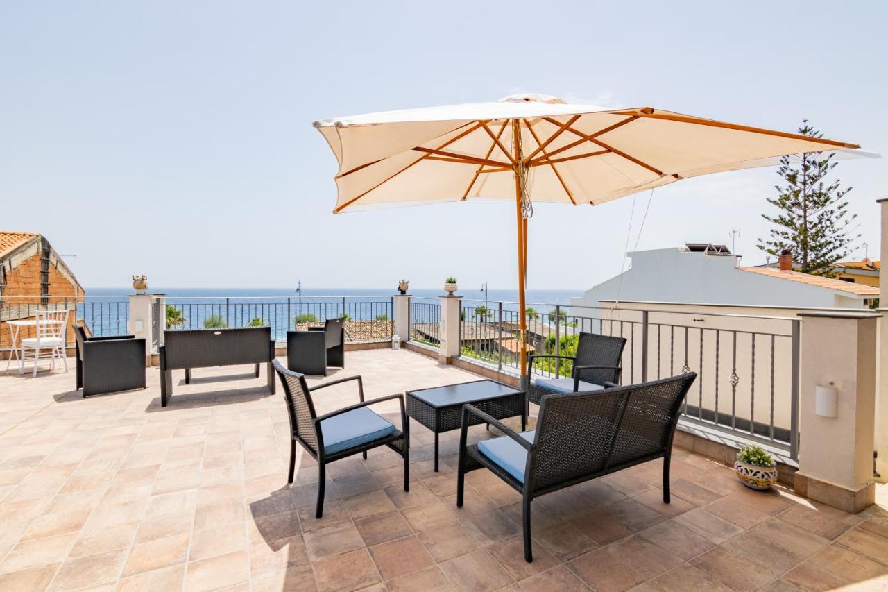 B&B Ottocento Sul Mare Nizza di Sicilia Bagian luar foto