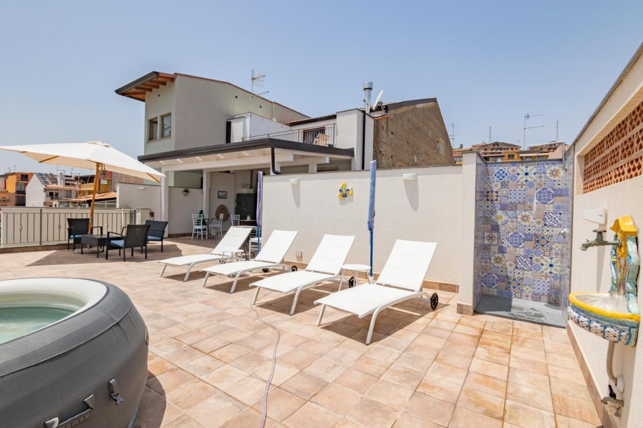 B&B Ottocento Sul Mare Nizza di Sicilia Bagian luar foto